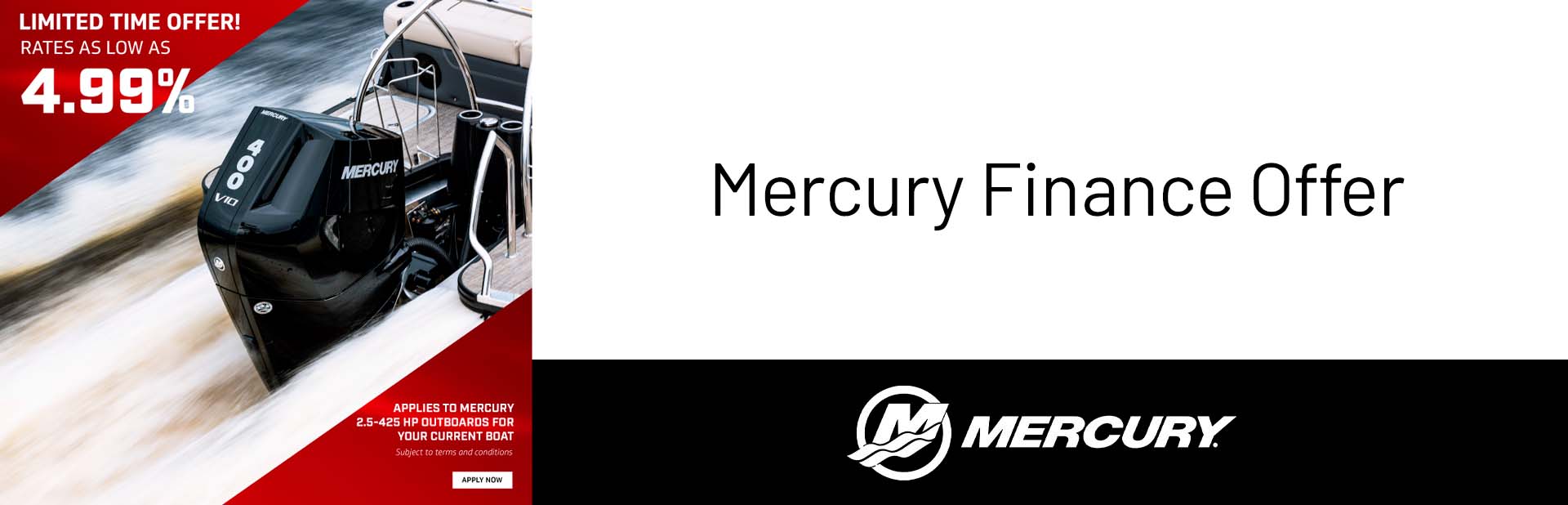 Read more about the article Mercury Finance Offer – Outboard Motors